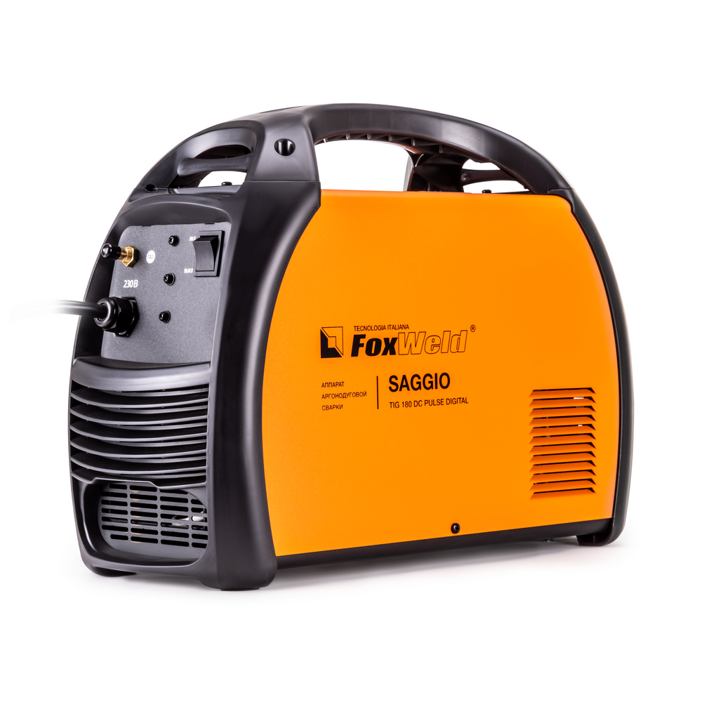 Аппарат аргонодуговой сварки FoxWeld SAGGIO TIG 180 DC Pulse Digital Аппарат аргонодуговой сварки FoxWeld SAGGIO TIG 180 DC Pulse Digital