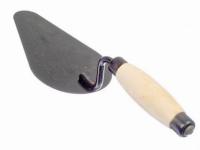 Кельма каменщика-печника ККП с деревянной ручкой