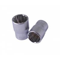 Головка торцевая кв. 1/2  22мм.12-ти гранная НИЗ цинк