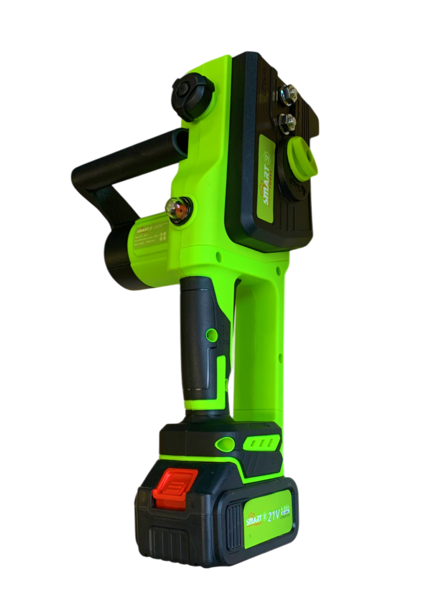 Пила цепная аккумуляторная SMART (21V 4Ah, шина 12", кейс, 2 аккум., натяж.цепи, зелен.) Пила цепная аккумуляторная SMART (21V 4Ah, шина 12", кейс, 2 аккум., натяж.цепи, зелен.)