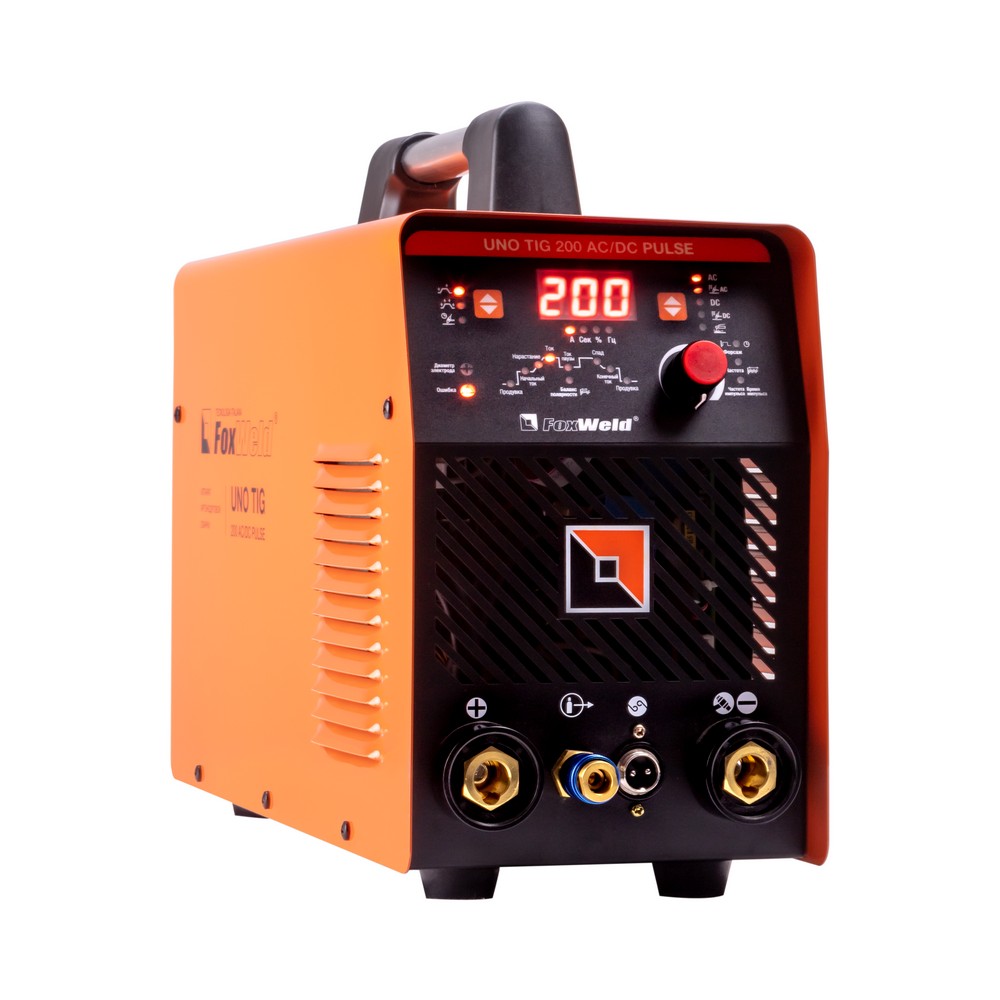 Аппарат аргонодуговой сварки FoxWeld UNO TIG 200 DC PULSE Аппарат аргонодуговой сварки FoxWeld UNO TIG 200 DC PULSE
