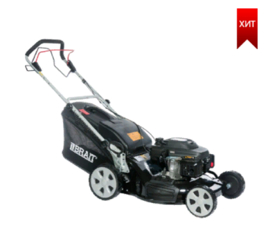 Газонокосилка бензиновая BRAIT-Z5548SP (4кВт, самоходная 5,5 л.с., колеса 8 и 10, )