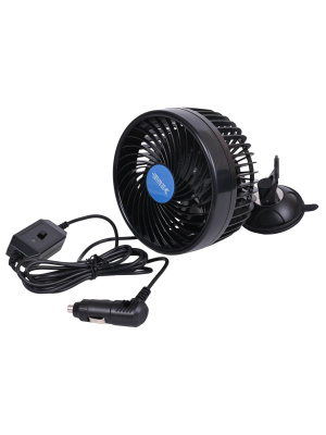 Вентилятор автомобильный TREK Т-703 12V, 6", 9Вт (присоска) одинарный