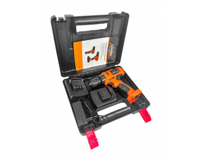 Дрель аккумуляторная DAMAN DCD21-2 (2ак, 10мм, 2,0Ач, кейс) Дрель аккумуляторная DAMAN DCD21-2 (2ак, 10мм, 2,0Ач, кейс)