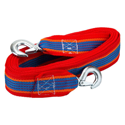 Трос буксировочный 10т  2 литых крюка АРМ