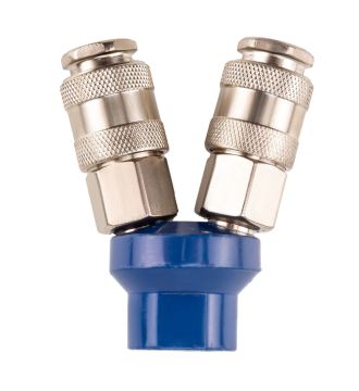 Разветвитель пневматический AERO G 1/4" внутр., 2 rapid "мама"