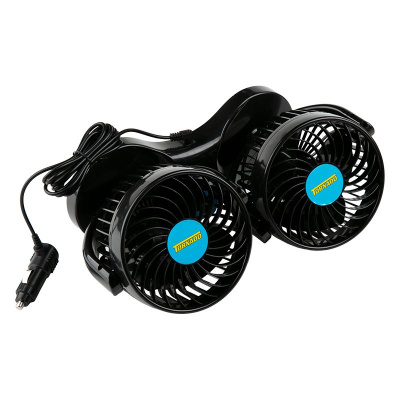 Вентилятор автомобильный TREK Т-312 24V с двумя головами, 6", 15Вт