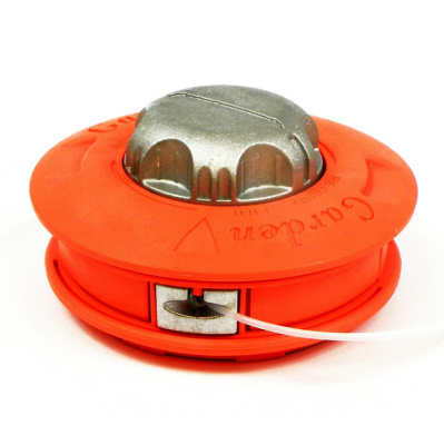 Барабан для лески триммера универсальная заряд лески без разбора Garden оранжевая OGEN53