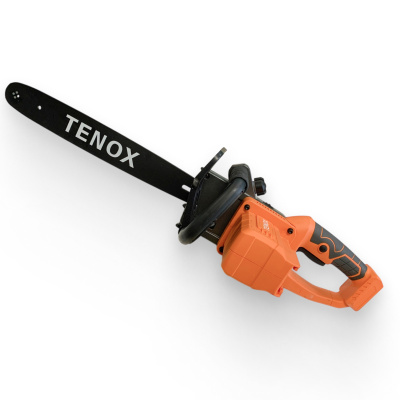 Аккумуляторная цепная пила TENOX (16'', 21В, шина 40см, 2 АКБ)