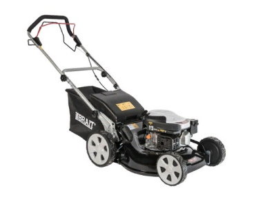 Газонокосилка бензиновая BRAIT-Z4548S (4,5Лс, самоходная, двигатель  RATO 145cc 4,5 л.с., колеса 8' и 10', травосборник 50л, ширина скашивания 482мм, 7 ступеней высоты скашивания 25-75мм)