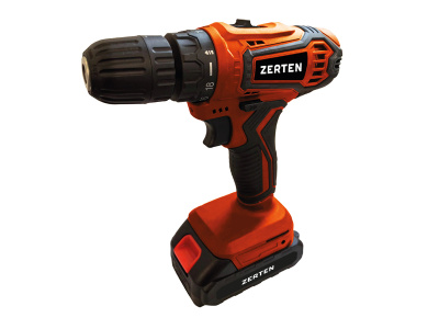 Аккумуляторная дрель-шуруповерт ZERTEN ASB-18S