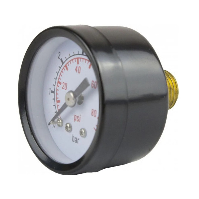 Манометр "Vodotok" модель KF-308,  40мм x 1/4" , торцевое соединение  