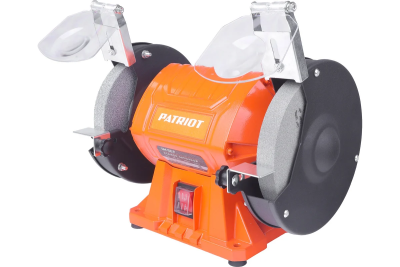 Станок точильный PATRIOT Expert GM 150 P, 375Вт, 2980об/мин, 150мм диск, A36/A60 зерн