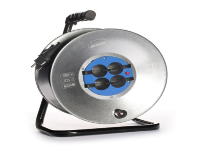 Удлинитель на металлической катушке "ЭНАРГИТ", МК2: кг 3*1,5 (50 метров, ip 20)