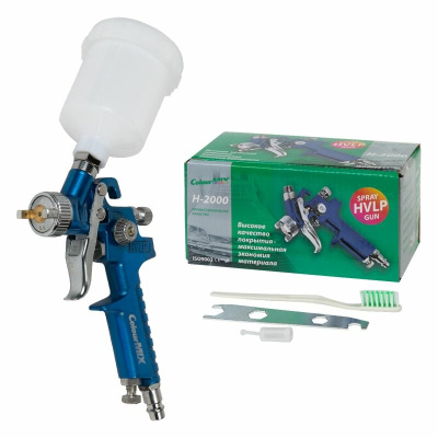 Краскопульт H-2000 корректор сопло 0.8B COLOUR MIX CYAN Краскопульт H-2000 корректор сопло 0.8B COLOUR MIX CYAN
