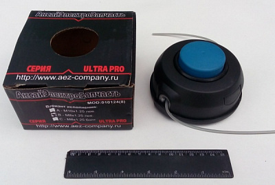 Барабан для лески триммера тип Р35, аналог Партнер ULTRA PRO на барабане устан. гайка 010124(18A) 852