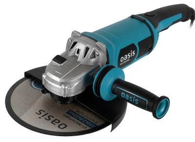 УШМ 230 мм Oasis AG-230/230 (230мм, 2300Вт, 6500об/мин.)