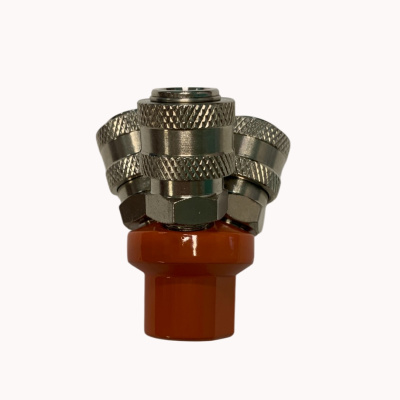 Переходник 3 F * F 1/4" Кратон