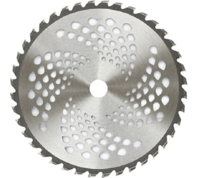 Нож 255х25,4х1,25 40Т зубьев с победитовыми напайками 