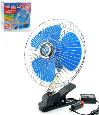 Вентилятор с прищепкой 8" 24V TREK