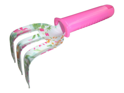 Рыхлитель 3 зуба"Ситцевый сад"пласт\ручка