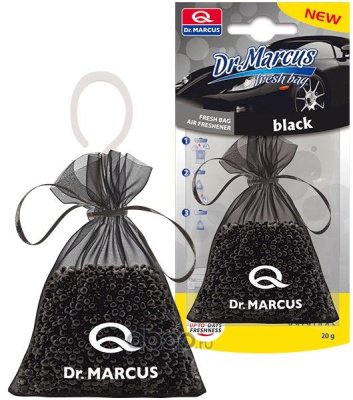 Ароматизатор Dr.MARCUS мешочек (Black / Черный +10%)