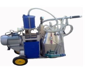 Доильный аппарат для коз и овец модель К/О-ДА1-0,55кВт с поршневым насосом