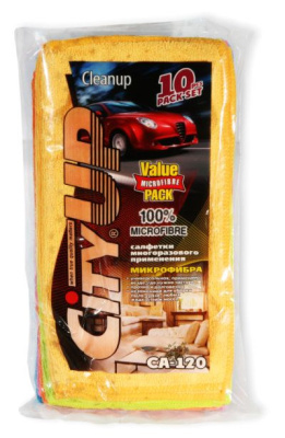 Салфетка влагособир. CityUP СА-120  30х30 см микрофибра 