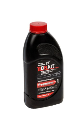 Масло минеральное BRAIT 2-Т API TB 1л PREMIUM Масло минеральное BRAIT 2-Т API TB 1л PREMIUM