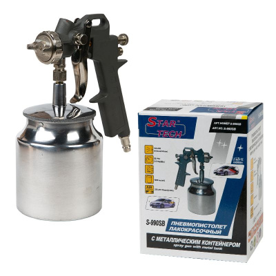 Краскопульт 162 С сопло 2,5 нижний бак SB  StartTech