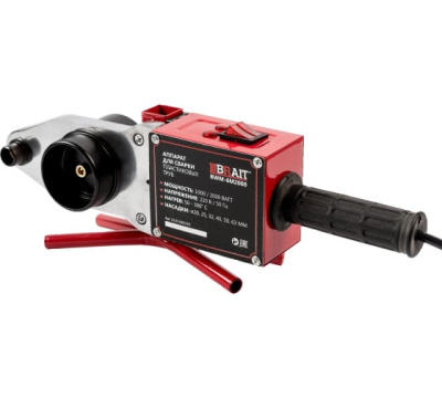 Аппарат для сварки пластиковых труб BRAIT BWM-6M2000 (6 насадок 20-63мм;в металическом кейсе) Аппарат для сварки пластиковых труб BRAIT BWM-6M2000