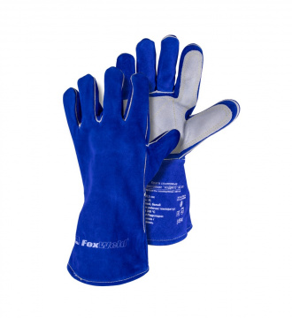 Краги спилковые термостойкие FOXWELD  ИНДИГО КС-01 