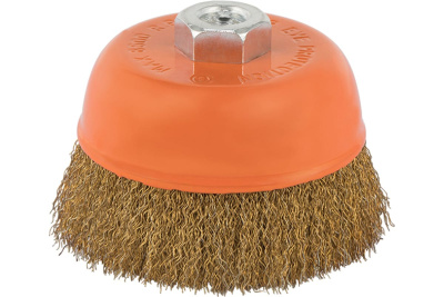Щетка чашеобразная из гофрированной проволоки, УШМ ,100мм, М14 Колир