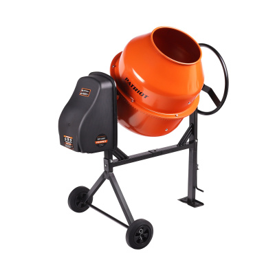 Бетоносмеситель PATRIOT BM 208C, 800 Вт, 200 кг готовой смеси, венец - чугун
