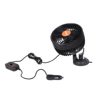 Вентилятор автомобильный TREK Т-704 24V, 6", 9Вт, с присоской