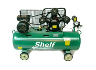 Компрессор с ременной передачей Shelf FYW-0,36/8 (3кВт, 510л/мин., 100л., 3цил., 220В, 95кг)