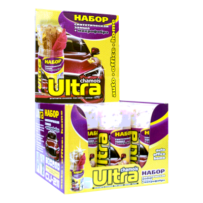 Салфетка влагособир. CityUP CU-211 замша + микрофибра