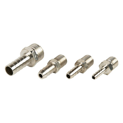 Штуцер с наружней резьбой 1/4" 12мм 