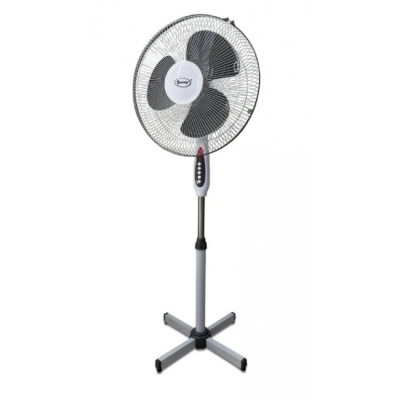 Вентилятор напольный Умница модель  BH-16  бело-черный цвет 