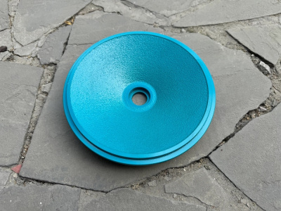 Чугунная крышка суппорта № 40046411 для насоса "LEO" модели  ECm170-1