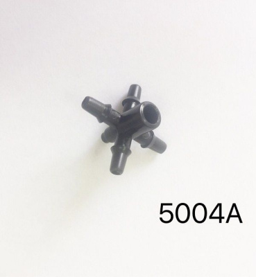 Коннектор для микротрубки пятиконечный 5мм (100/15000)