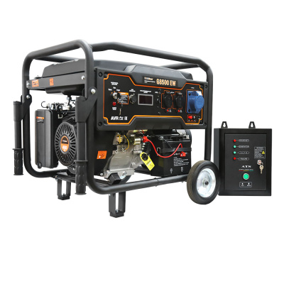 Бензиновый генератор FoxWeld Expert G8500 EW в компл. с блоком автоматики 220В