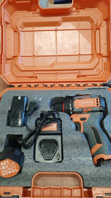 Аккумуляторный шуруповерт Tenox 12V