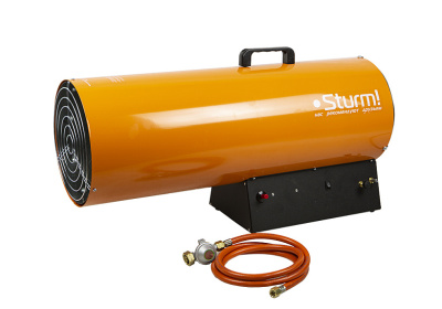 Газовая тепловая пушка Sturm!, 75кВт, 2000 м3/час, пропан/бутан, пьезоподжиг, регул.