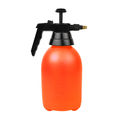 ПОМПОВЫЙ  распылитель 2л оранжевый с клапаном