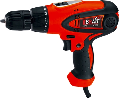 Дрель-шуруповерт сетевая BRAIT BD550HС 