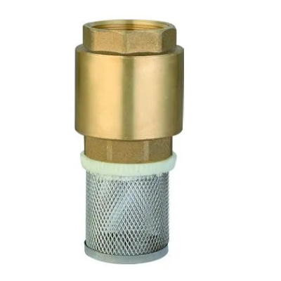 Обратный клапан Vodotok модель YT-B2007, 3/4" 130 г, медь, (пластиковое ядро) 