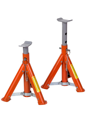 Подставка под машину Trek 2т, складная  (к-т 2 шт) 277 - 365 мм, оранж TR20005