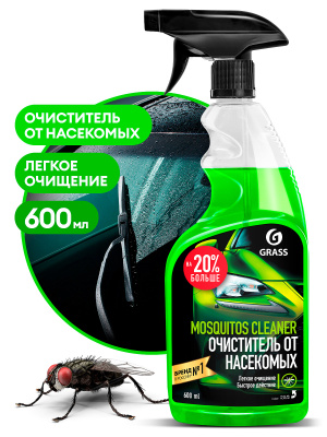 GRASS Средство для удаления следов насекомых "Mosquitos Cleaner" 600мл триггер GRASS Средство для удаления следов насекомых "Mosquitos Cleaner" 600мл триггер
