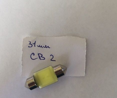 Лампа Т11 СВ2 31мм 12в